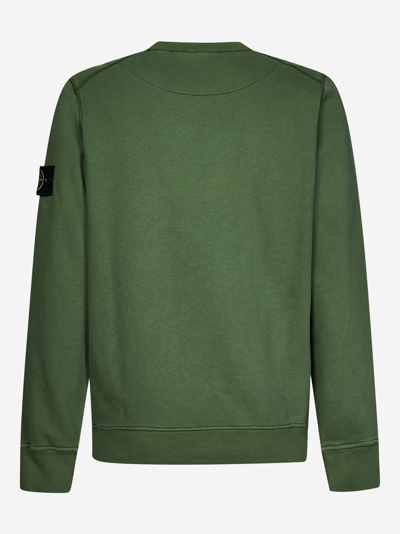 Shop Stone Island Sweatshirt In Green