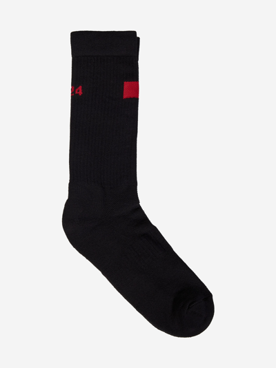 Shop 424 Socks In Black