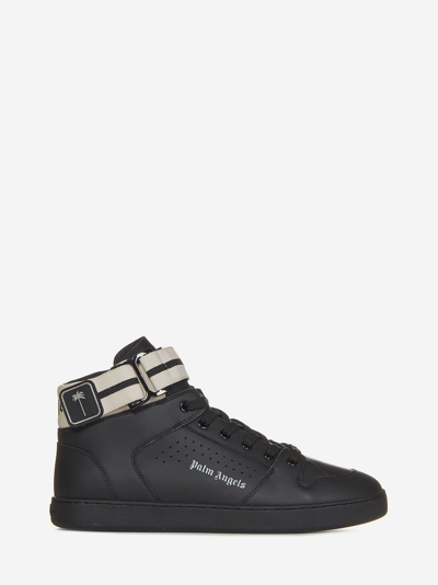Shop Palm Angels Palm One Sneakers In Black