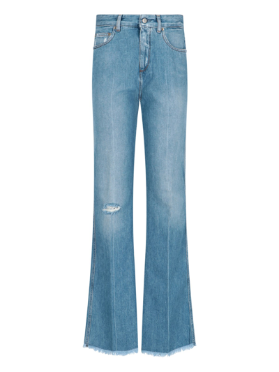 Shop Golden Goose Bootcut Jeans In Blu