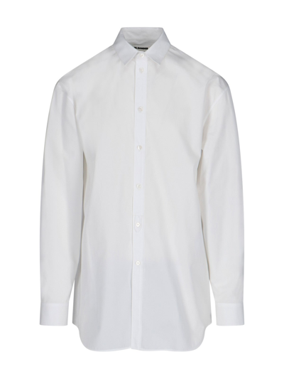 Shop Jil Sander "friday" Shirt In Bianco