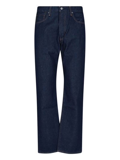 Shop Levi's Strauss '551' Straight Jeans In Blu