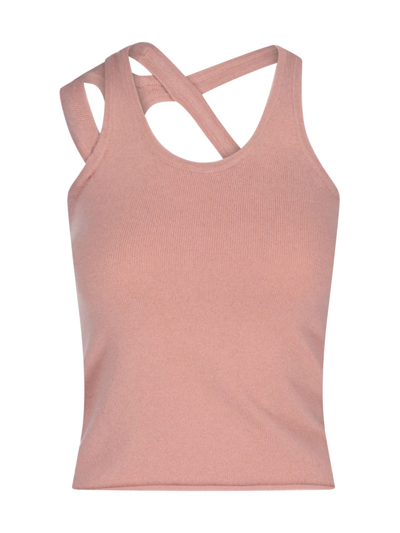 Shop Extreme Cashmere 'n°222 Raver' Top In Rosa