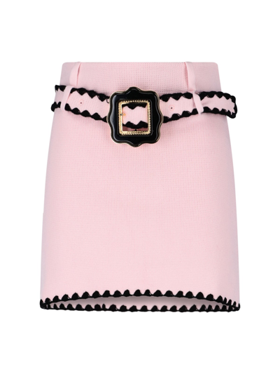 Shop Cormio 'helga 2.0' Mini Skirt In Rosa