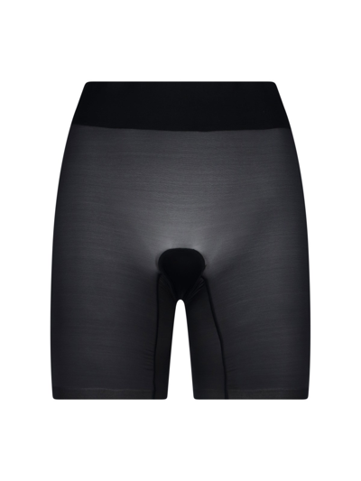 Shop Wolford 'sheer Touch Control' Shorts In Nero