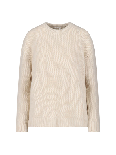 Chloé Crewneck Jumper In Crema