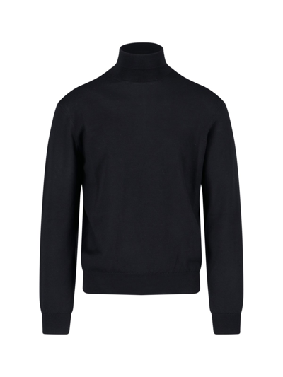 Shop Lemaire Turtleneck Sweater, In Nero