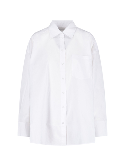 Shop Remain 'naja' Shirt In Bianco