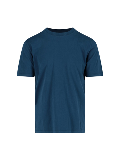 Shop Maison Margiela Basic T-shirt In Blu