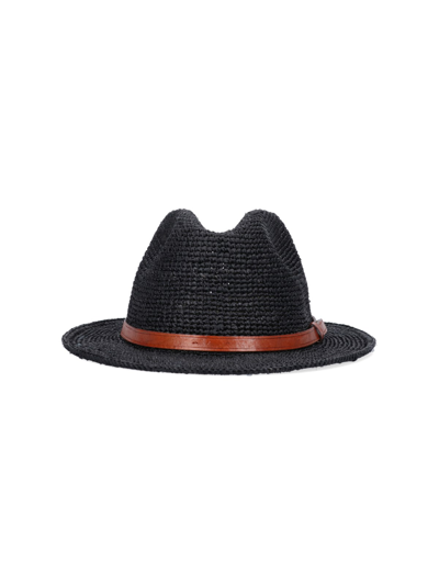 Shop Ibeliv 'lubeman' Hat In Nero