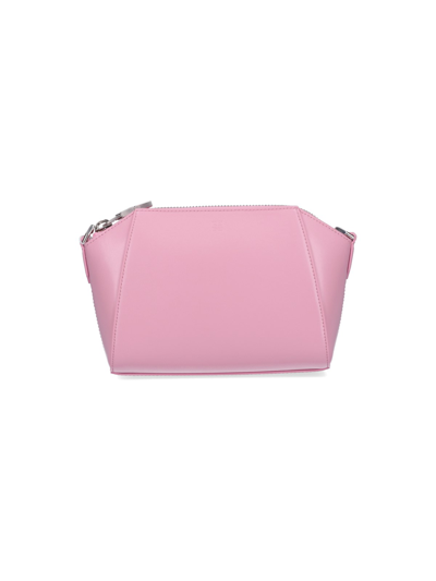 Shop Givenchy "antigona Xs" Bag In Rosa