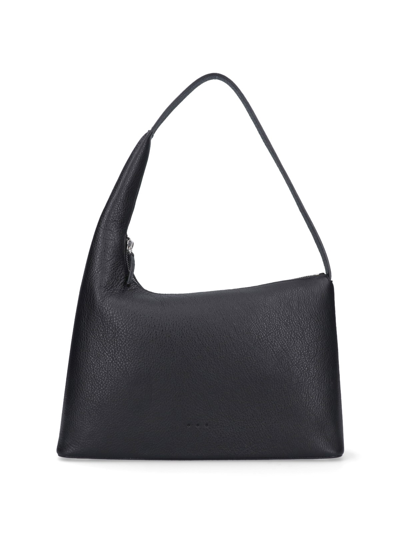 Shop Aesther Ekme 'soft Lune' Bag In Nero