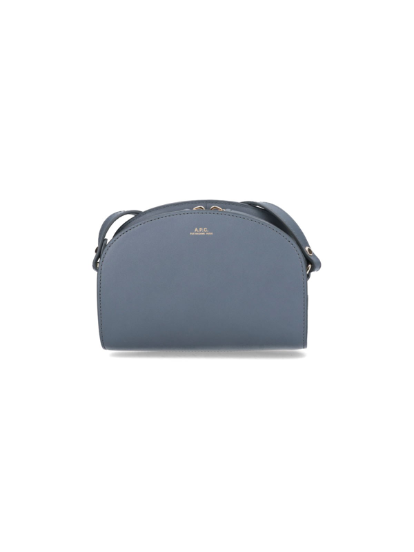 Sac Bandoulière OAD Noir En Cuir Avec Miroir - Style Demi-lune - Occasion Bon état