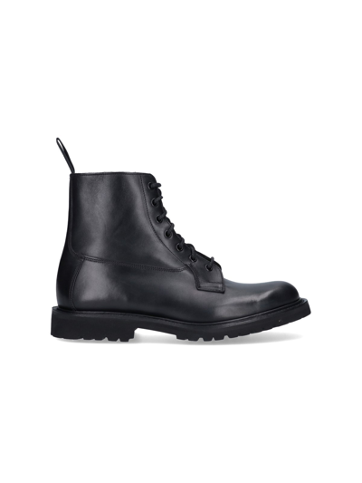 Tricker's Burford Ankle Boots In Nero
