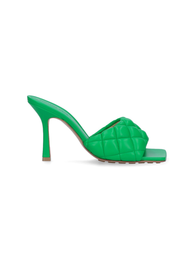 Shop Bottega Veneta 'lido' Sandals In Verde