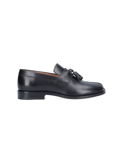 Shop Maison Margiela 'tabi' Loafers In Nero