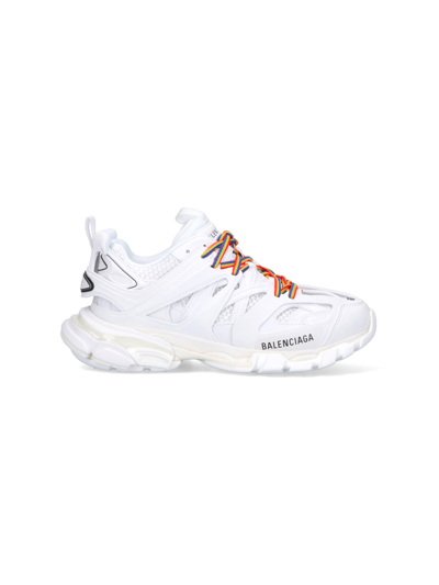 Shop Balenciaga 'track' Sneakers In Bianco