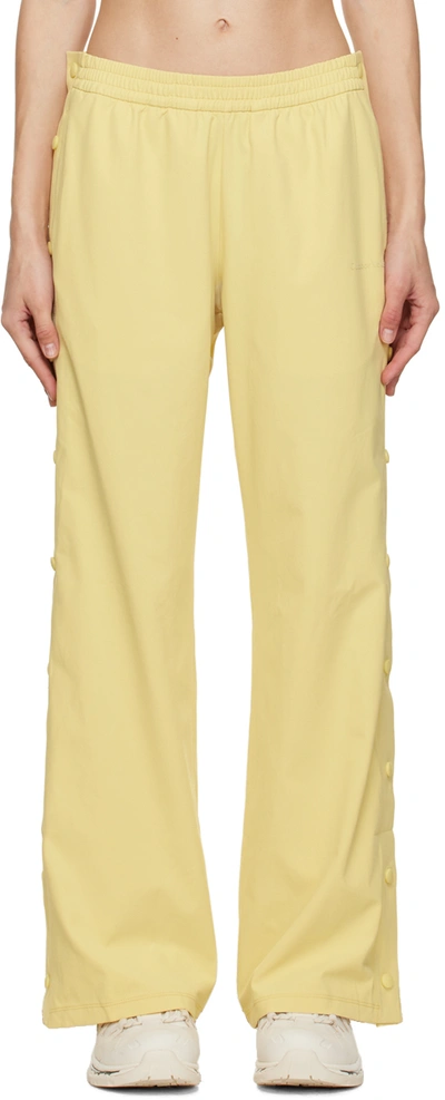 Outdoor Voices Yellow High Stride Lounge Pants In Ginger | ModeSens