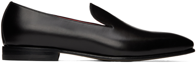 Shop Manolo Blahnik Black Djan Loafers In Blck(0015) 0002