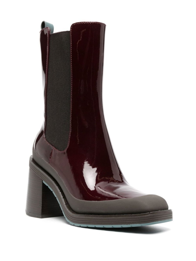 Shop Tory Burch Expedition Chelsea Boots In Red