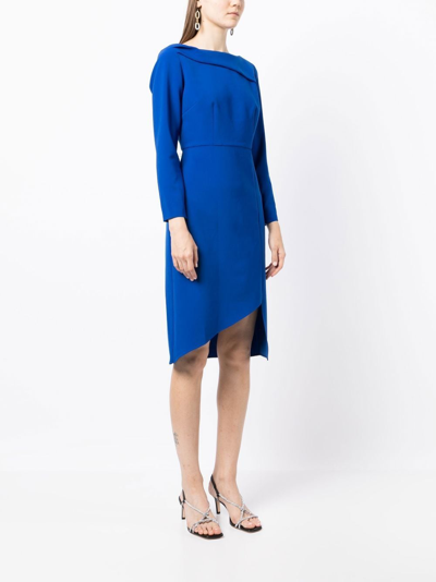 Shop Sachin & Babi Patrizia Asymmetric-hem Skirt In Blue