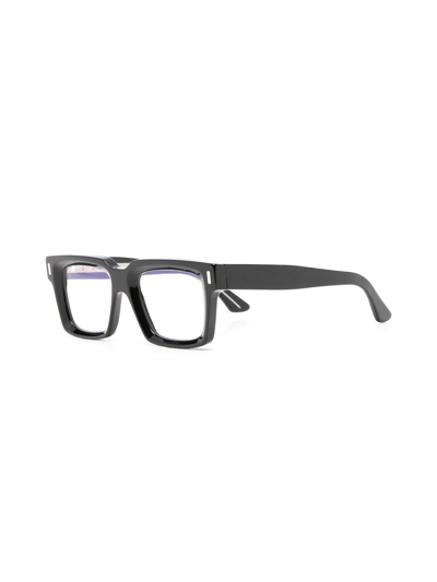 Cutler And Gross Square Frame Glasses In Black