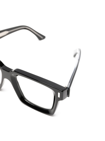 Shop Cutler And Gross Square Frame Glasses In Black