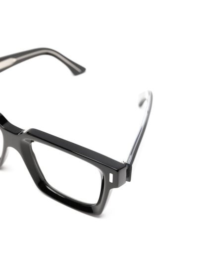 Cutler And Gross Square Frame Glasses In Black