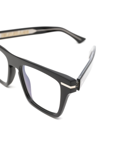 Cutler And Gross Square-frame Glasses In Black