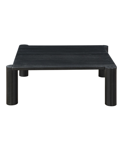 Shop Moe's Home Collection Post Coffee Table In Black