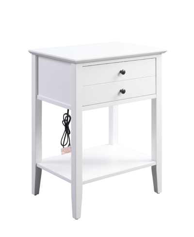 Shop Acme Furniture Grardor Accent Table In White