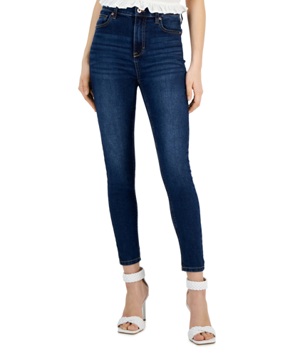 Shop Celebrity Pink High Rise Skinny Ankle Jeans, 0-24w In Deadline