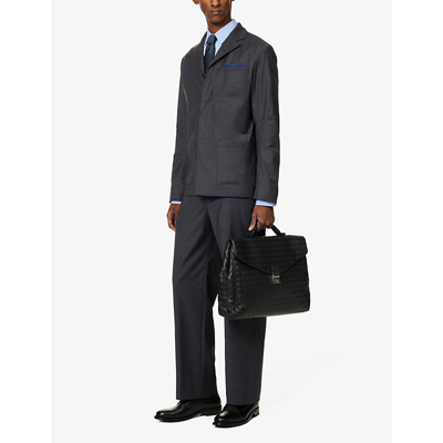 Ralph Lauren Philip Regular-fit Cotton-poplin Shirt In Blue
