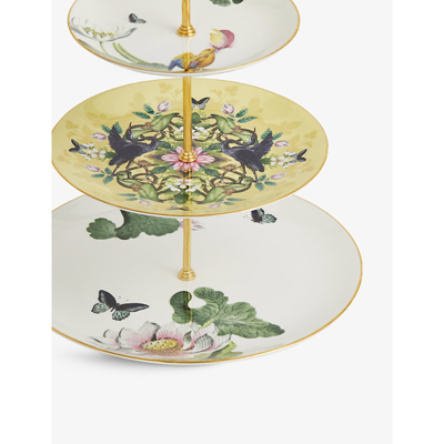 Wedgwood Waterlily Three-tier Limited-edition China Cake Stand