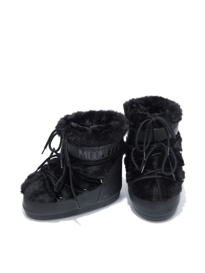 Shop Moon Boot Iconic Low Faux Fur