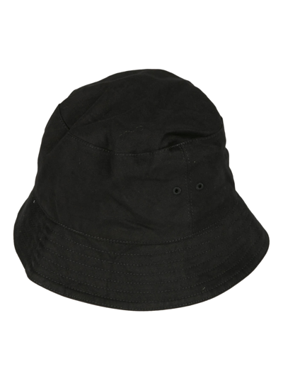 Shop Off-white Helvetica Bucket Hat In 1001