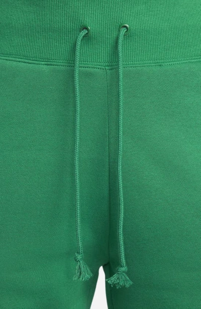 Shop Nike Sportswear Phoenix Fleece Sweatpants In Malachite/ Sail