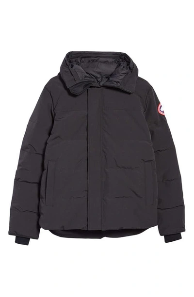 Shop Canada Goose Macmillan Water Repellent 625 Fill Power Down Parka In Black