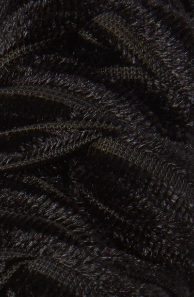 Shop Tasha Knotted Velvet Headband In Black