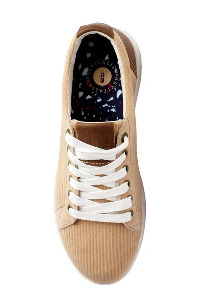 Revitalign Avalon Sneaker In Tan