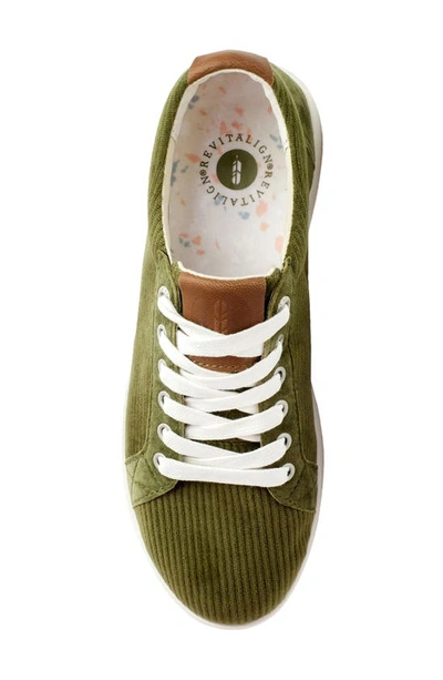 Revitalign Avalon Sneaker In Olive