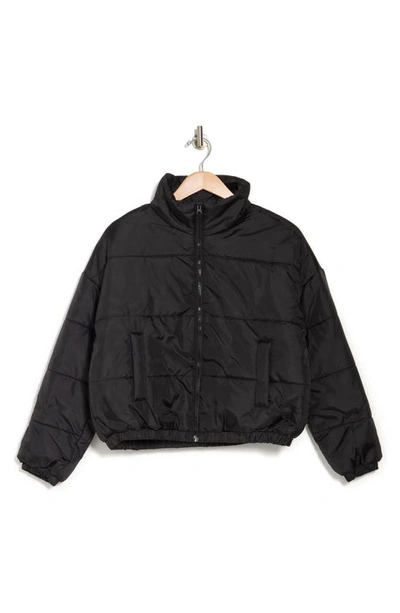 Shop Abound Puffer Jacket In Black