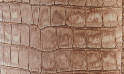 Shop Acne Studios Besquared Gemini Croc Embossed Pointed Toe Boot In Powder Pink