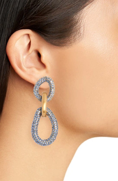 Shop Cult Gaia Reyes Drop Earrings In Light Sapphire