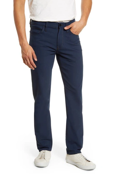 Shop 34 Heritage Courage Straight Leg Twill Pants In Navy Commuter