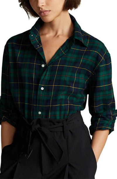 Polo Ralph Lauren Plaid Cotton Shirt In Polo Tartan | ModeSens