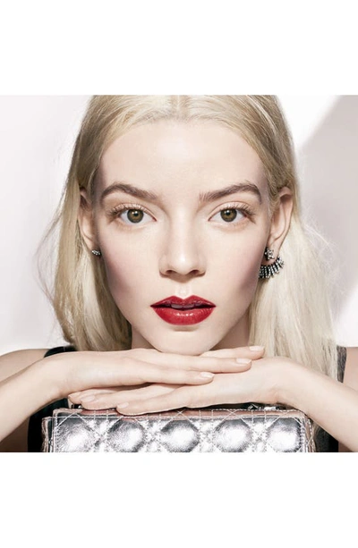 Shop Dior Addict Hydrating Shine Refillable Lipstick In 974 Zodiac Red