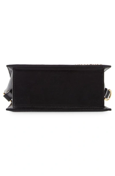 Jacquemus Le Chiquito Noeud Leather Crossbody Bag In Black