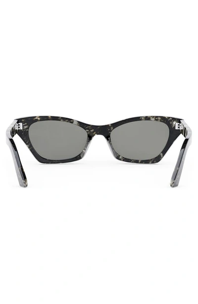 Shop Dior 'midnight B1i 53mm Butterfly Sunglasses In Havana/ Roviex Mirror