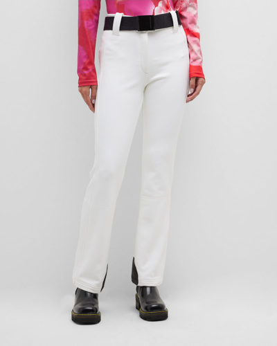 Shop Goldbergh Pippa Belted Ski Pants In White